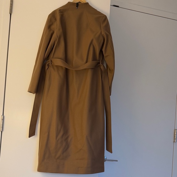 Mackage Rosa-O Camel Long Coat, Size L - Picture 2 of 9